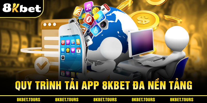 Quy trình tải app 8Kbet đa nền tảng